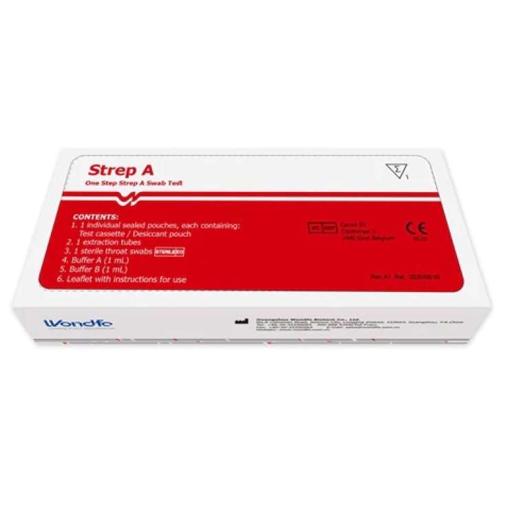 Test Autodiagnostico Faringeo Streptococco A