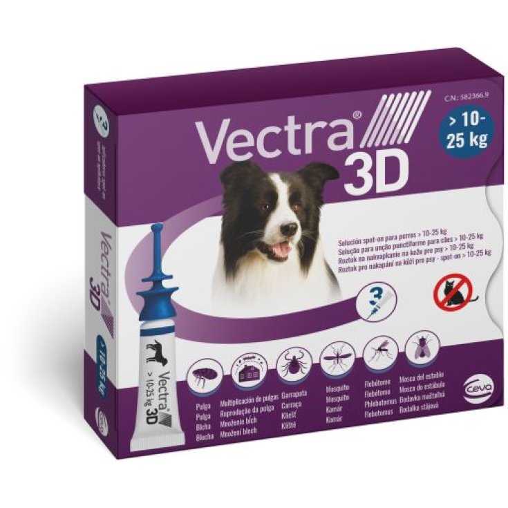 Vectra 3D 3 Pipette - Blu 10-25 Kg