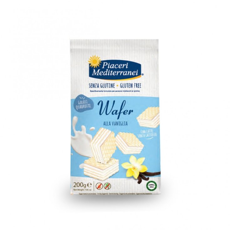 WAFER VANIGLIA SENZA GLUTINE PIACERI MEDITERRANEI® 200G