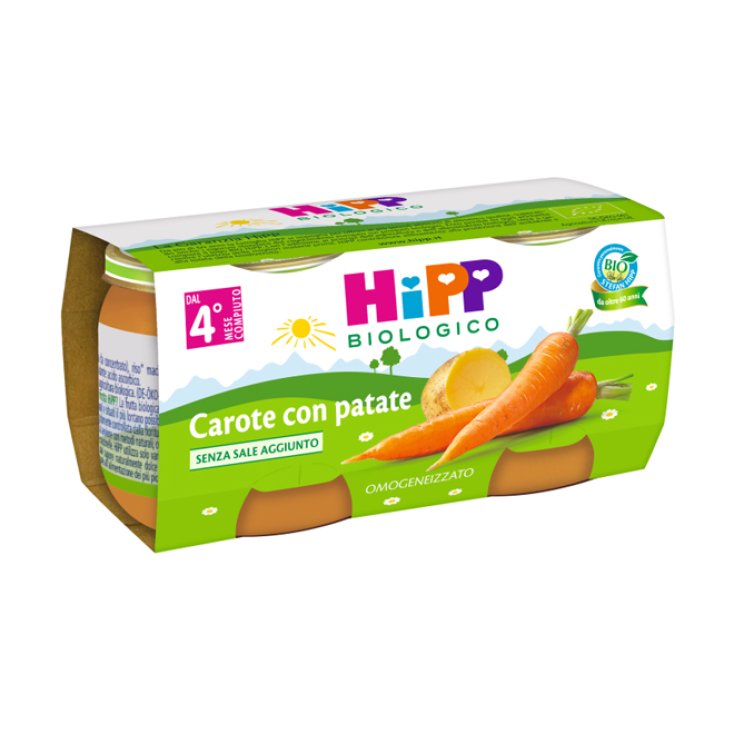 Carote Con Patate Hipp Biologico2x80g