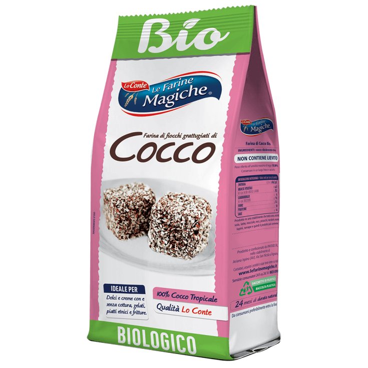 Le Farine Magiche Farina Di Cocco Bio Lo Conte 125g