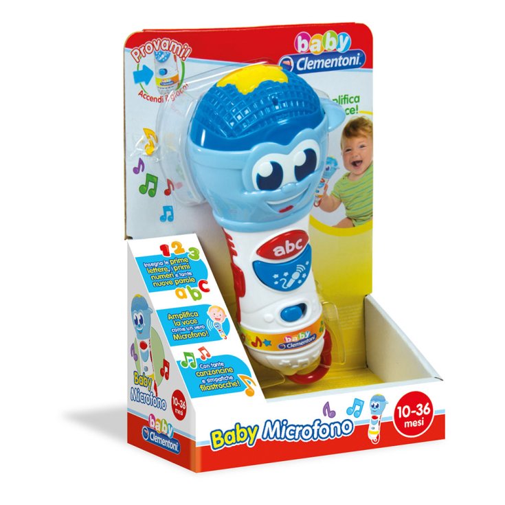 Clementoni Baby Microfono 10-36 Mesi 1 Pezzo