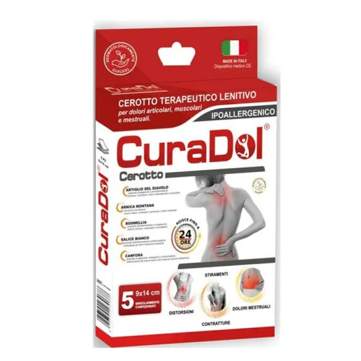 Cerotto Terapeutico Lenitivo CuraDol® 5 Pezzi