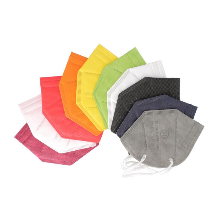 Mascherina +39 MASK FFP2 ACB Blu Scuro 1 Pezzo