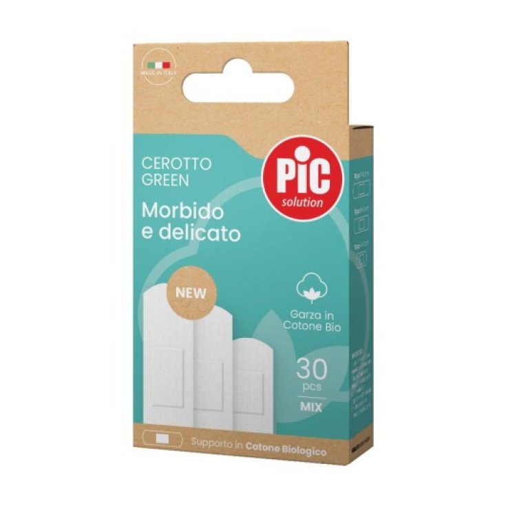 Cerotti Green Cotone Bio MIX Pic Solution 30 Pezzi