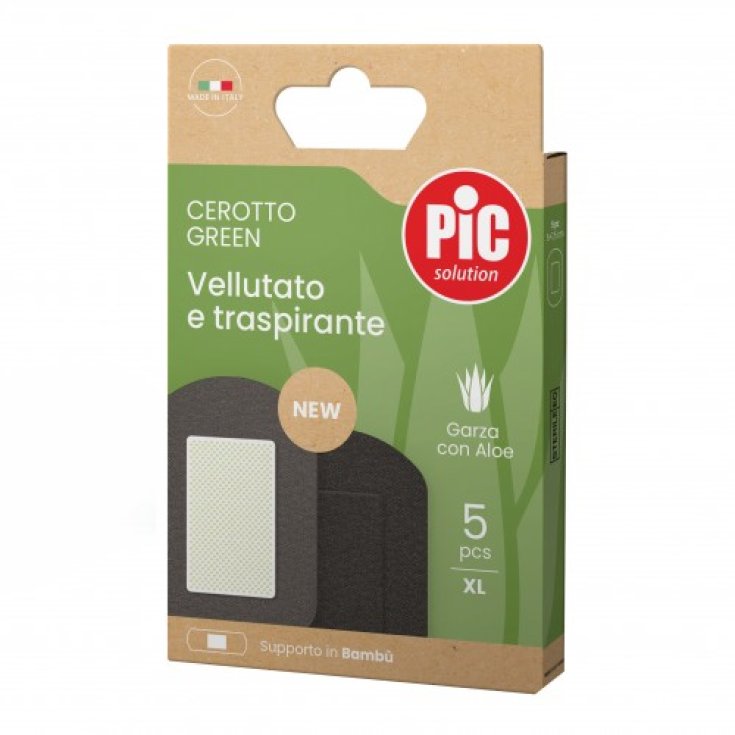 Cerotto Green Bambu Aloe 5x7,5 Pic Solution 5 Pezzi