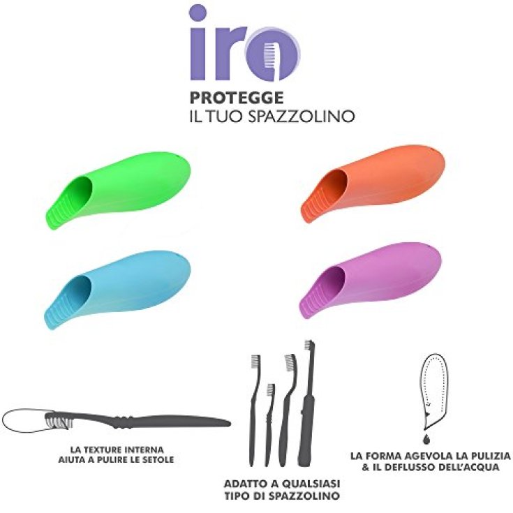 Iro Protegge Il Tuo Spazzolino Colore Blu