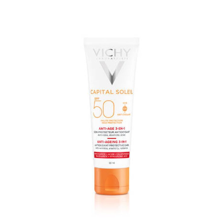 Capital Soleil Spf50 Anti-Age 3 In 1 Spf50 Vichy 50ml