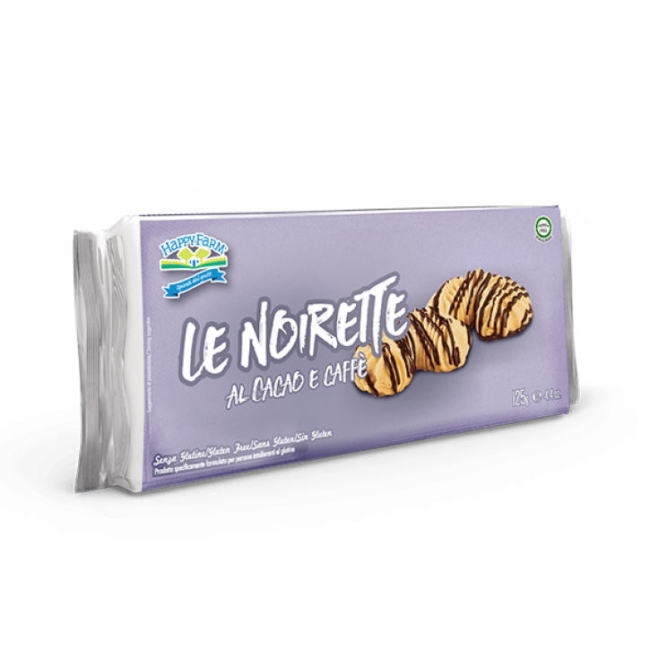 Le Noirette Al Cacao E Caffè Happy Farm 125g