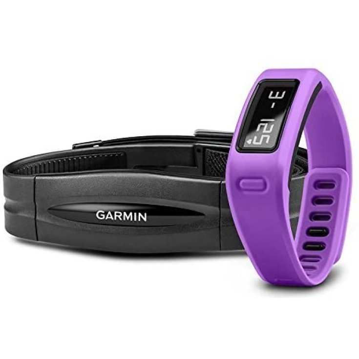 Vivofit HRM + Fascia Cardio Garmin Viola