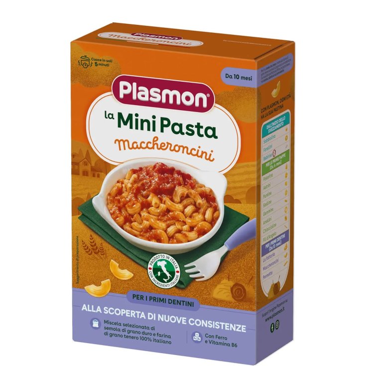 La Mini Pasta Maccheroncini Plasmon 300g