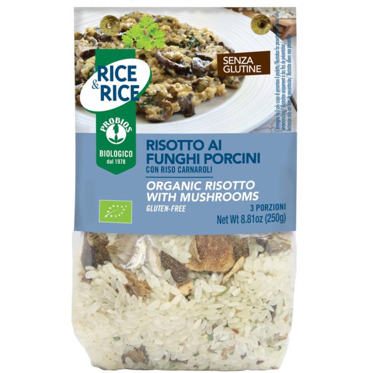 Rice&Rice Risotto Ai Funghi Porcini Probios 250g
