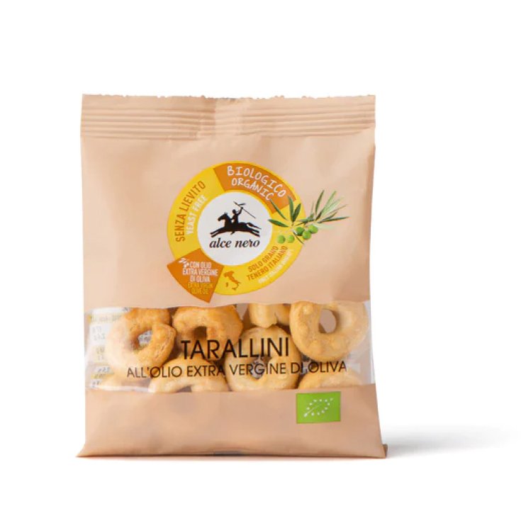 TARALLINI PUGLIESI OLIO EVO Alce Nero® 40G