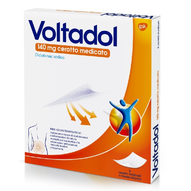 Voltadol 140mg 5 Cerotti Medicati