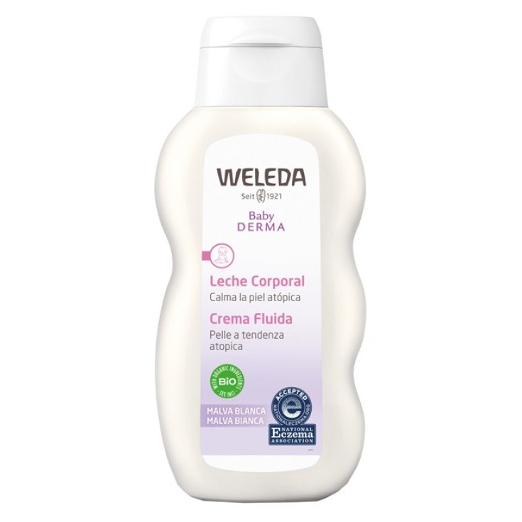 Weleda Baby Derma Malva Bianca Crema Fluida 200ml