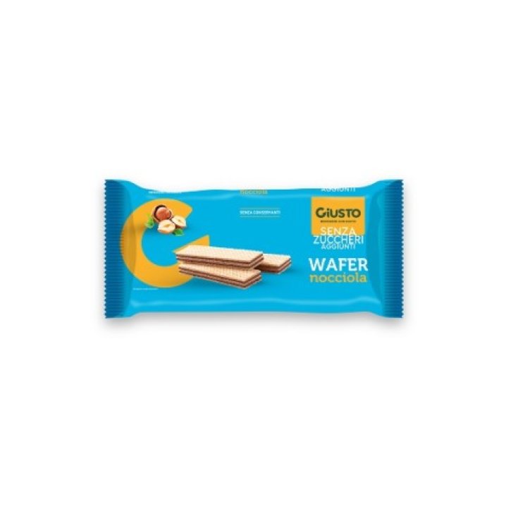 Wafer Nocciola Senza Zucchero Giusto 150g