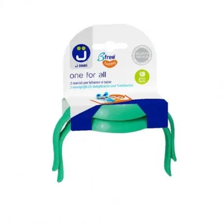 Manici per Biberon e Tazze Verde One For All J Bimbi