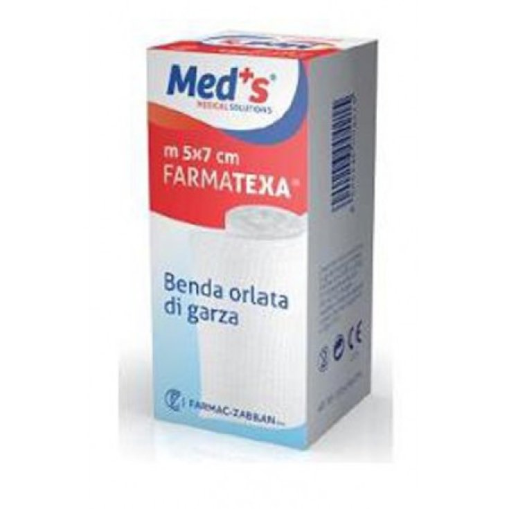 Med's FarmaTexa Benda Di Garza Orlata 12/12 Cm7x5m