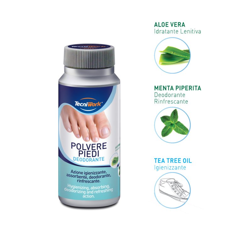 Tecniwork Polvere Deodorante Piedi 75g