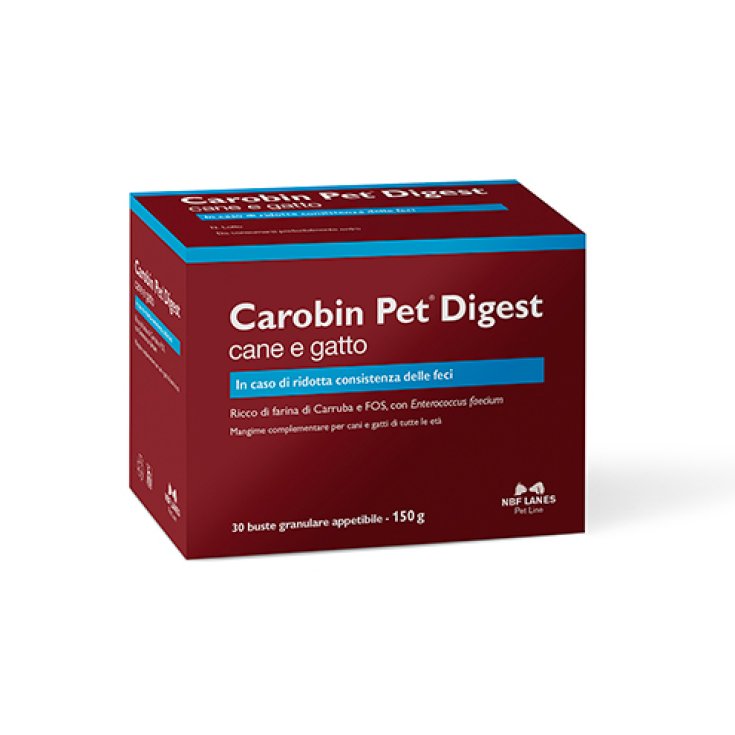 Carobin Pet Digest Granulare - 30 Bustine da 5GR