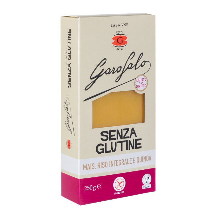 Lasagne di Mais e Riso Integrale Garofalo 250g