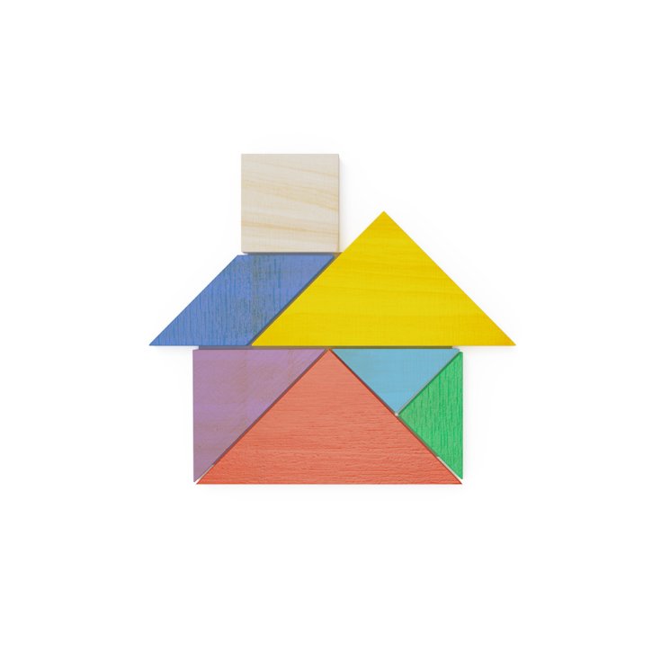Wooden Tangram POPme Toys