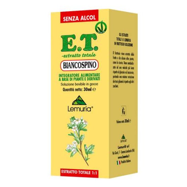 Lemuria Biancospino Estratto Totale 30ml