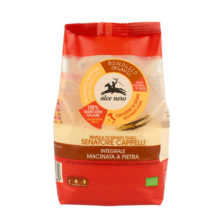 Semola Integrale Grano Duro Cappelli Biologica 500g