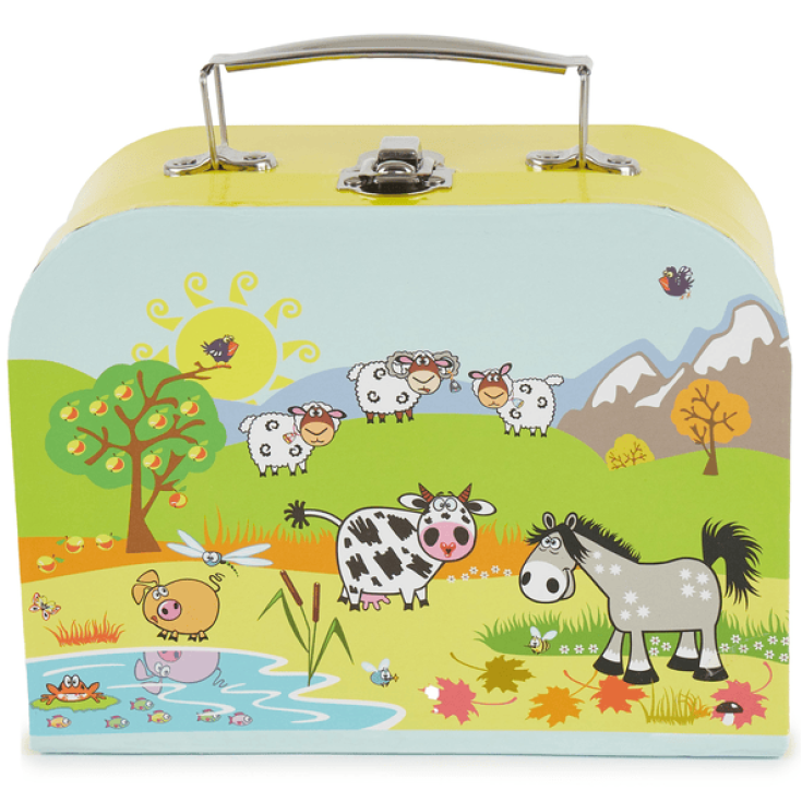 Valigia Stampa Animali Grande Kg Bieco 1 Pezzo