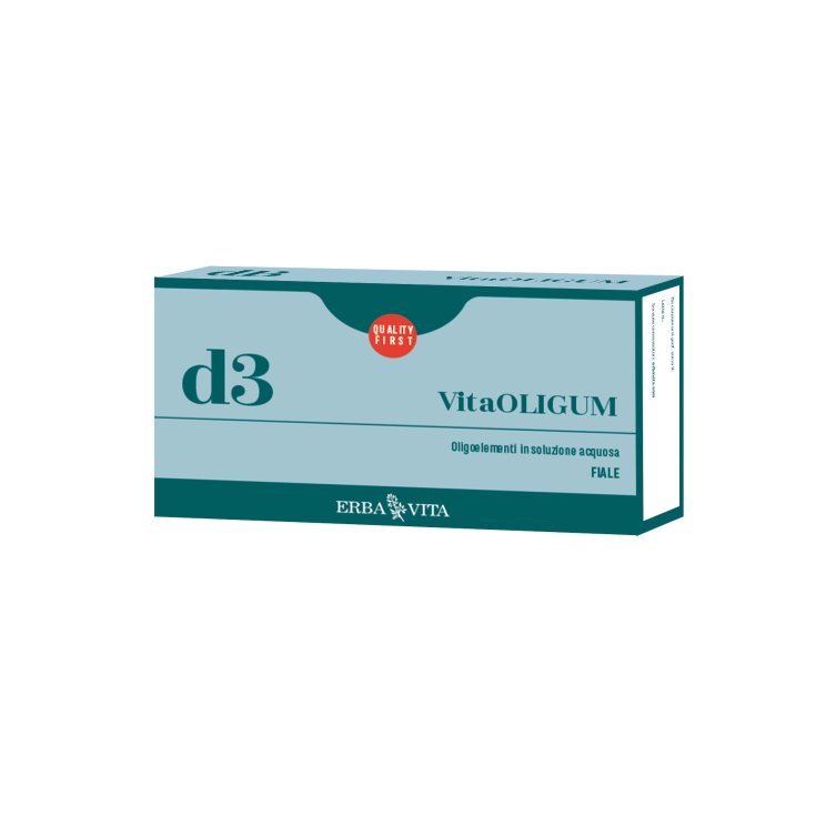 Vitaoligum d3 Erba Vita 20 Fiale