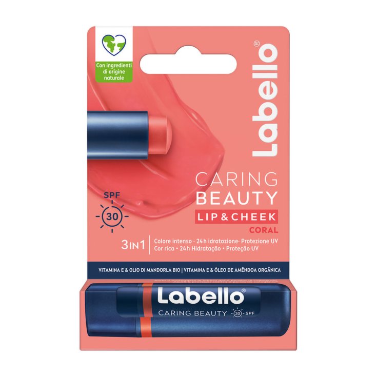 Caring Beauty Coral Labbra e Guance Labello 4,8g