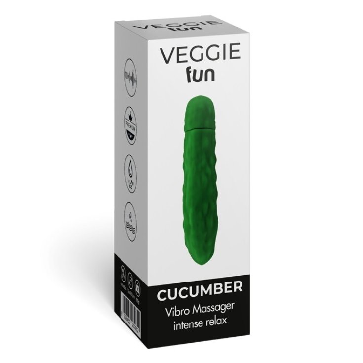 Vibratore Vegano Cetriolo Veggie Fun
