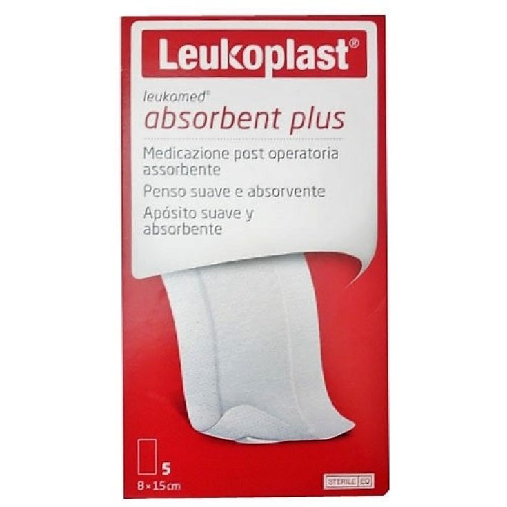 Leukomed Absorbent Plus Leukoplast 5 Pezzi