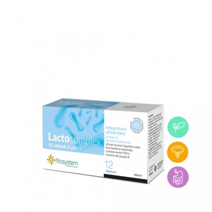 Lactocomplex fitosystem 12 Flaconcini