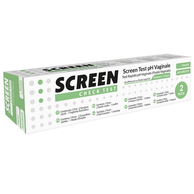 Screen Pharma Test Ph Vaginale 2 Pezzi