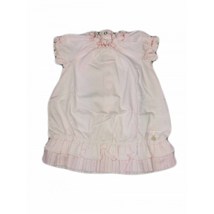 Vestitino Cotone Bimba CHICCO Rosa Taglia 6 Mesi