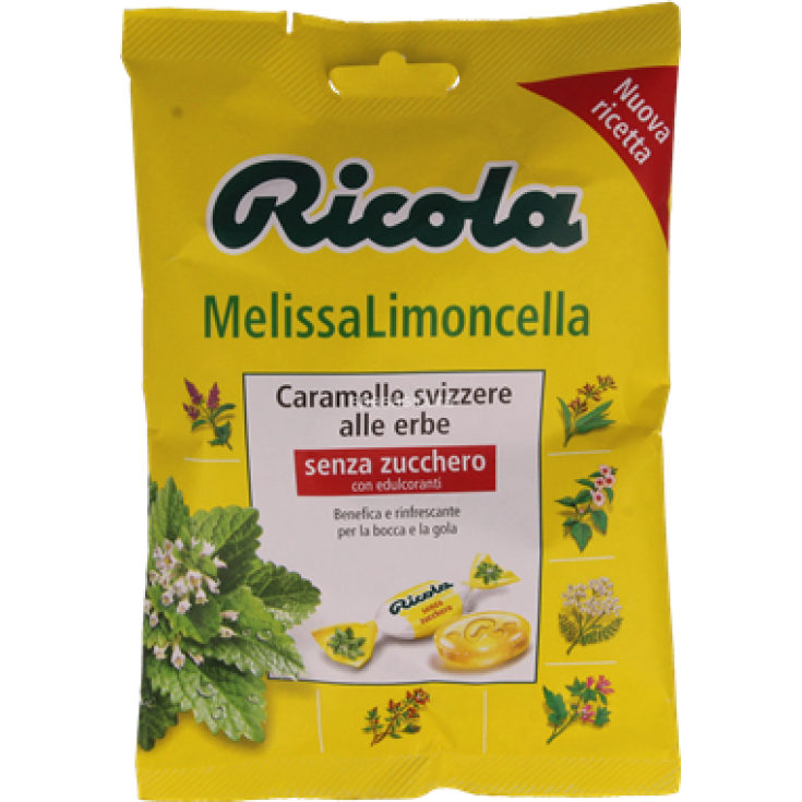 Ricola Melissa Limoncello Caramelle Senza Zucchero 70g