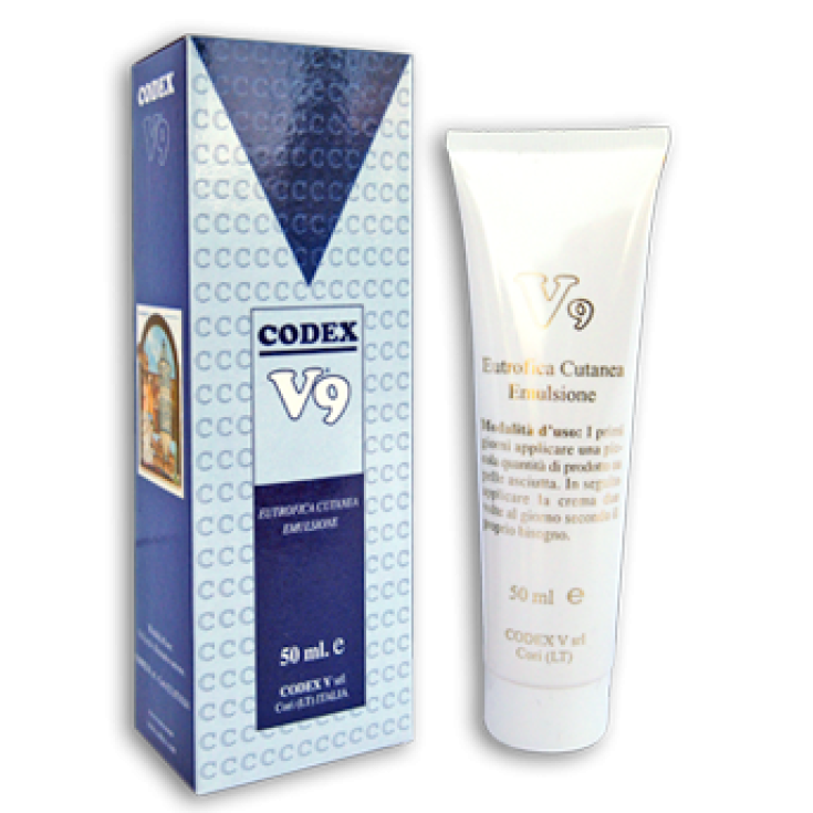Codex V9 Emulsione Eutrofica Cutanea Pelli Delicate 50ml