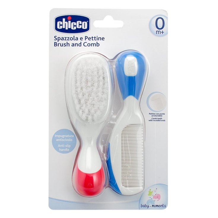 Spazzola In Nylon E Pettine Chicco®