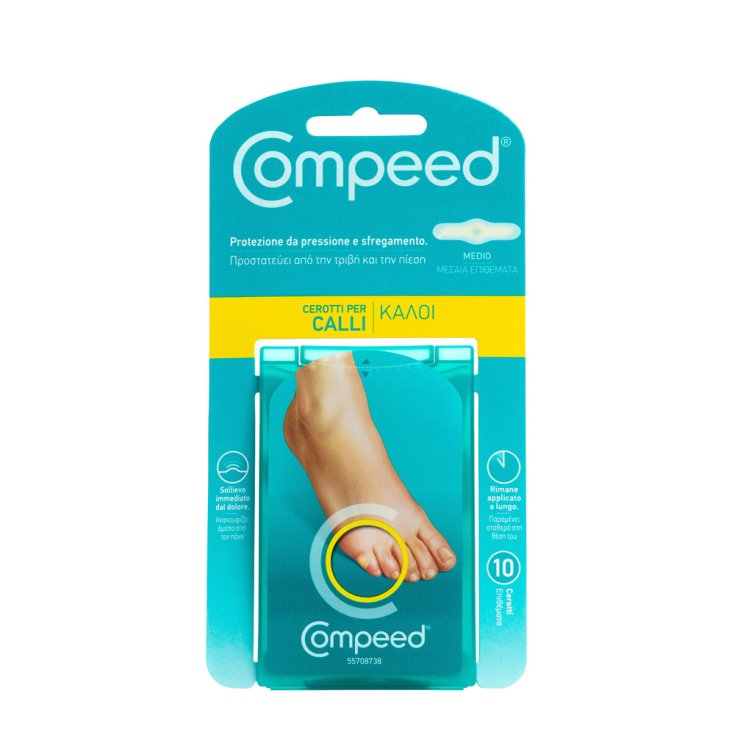 Cerotti Per Calli Medio Compeed® 10 Pezzi