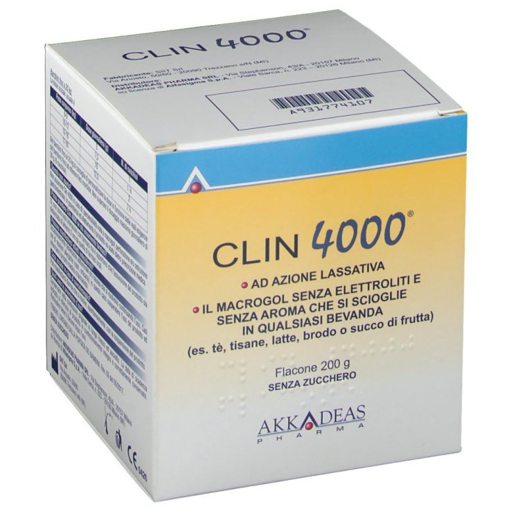 Clin 4000 Polvere 200g Lassativo