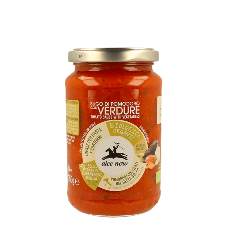 Sugo Di Pomodoro Con Verdure Biologico Alce Nero 350g