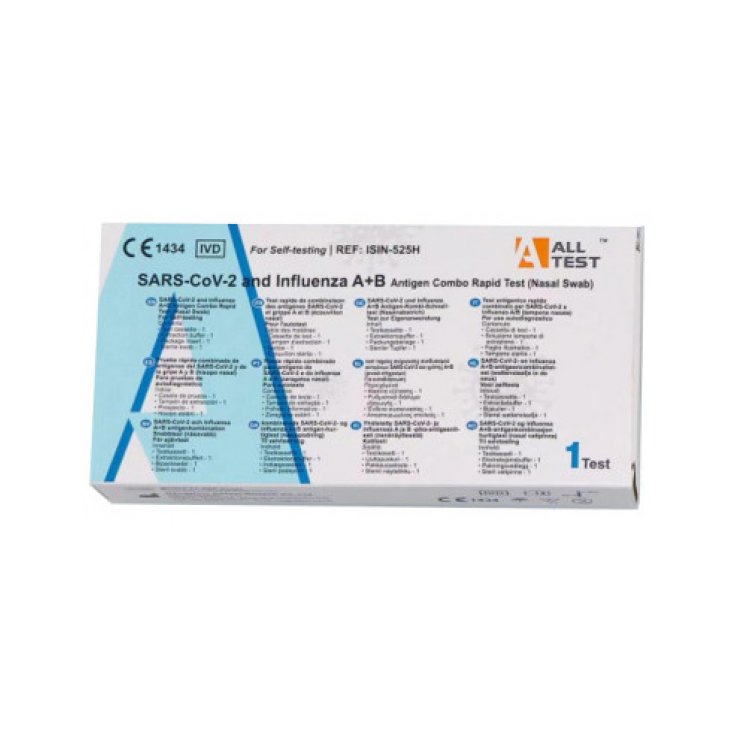 Sars-Cov-2 & Influenza A+B Combo AllTest 1 Test