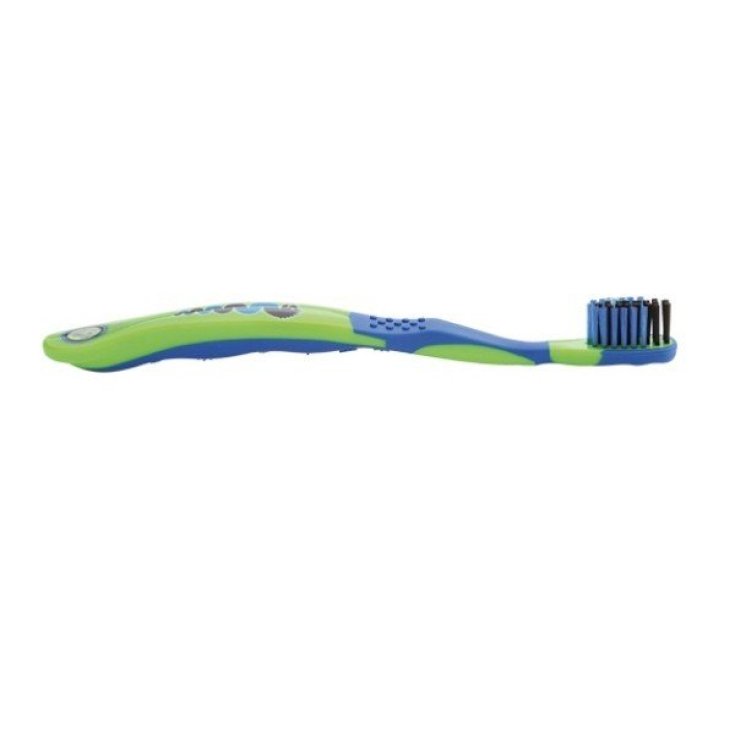 Spazzolino Del Tifoso Kid B2 Verde/Azzurro Kris 1 Pezzo
