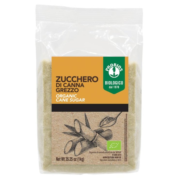 Zucchero Di Canna Grezzo Probios 1kg