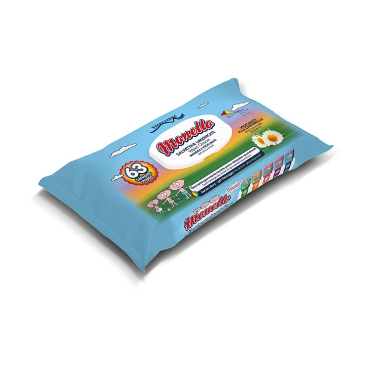 Sterilfarma® Monello Salviette Umidificate 63 Pezzi