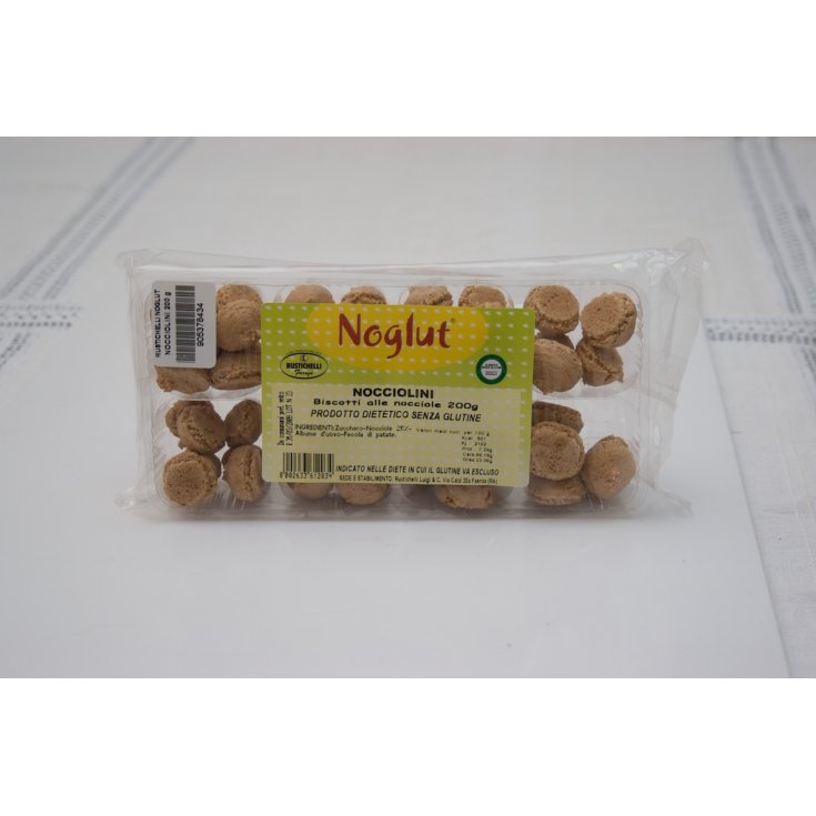 Rustichelli Noglut Biscotti Nocciolini 200g