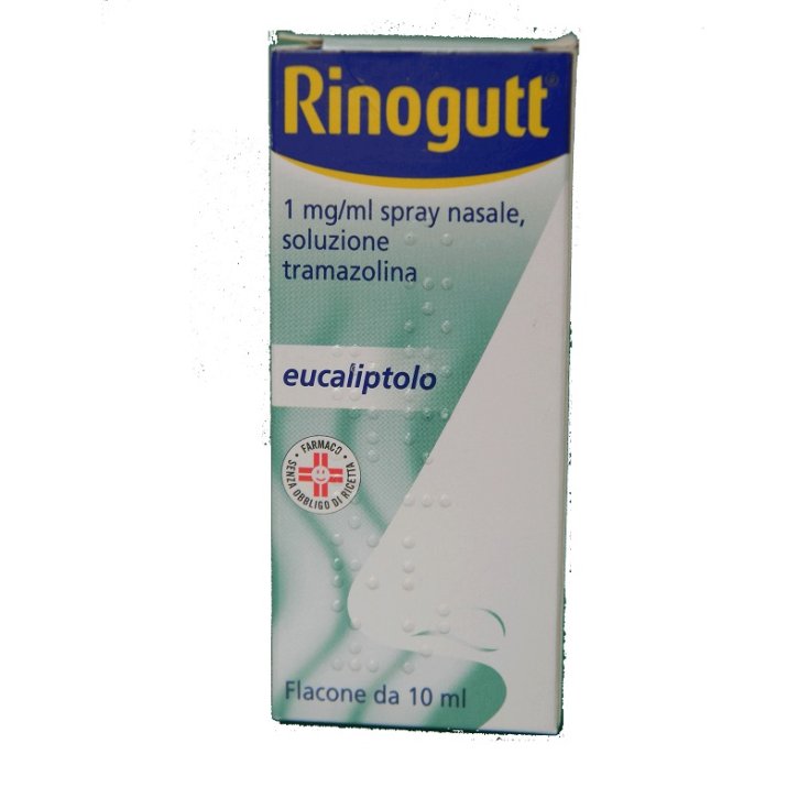 Rinogutt 1mg/ml Spray Nasale Con Eucaliptolo 10ml