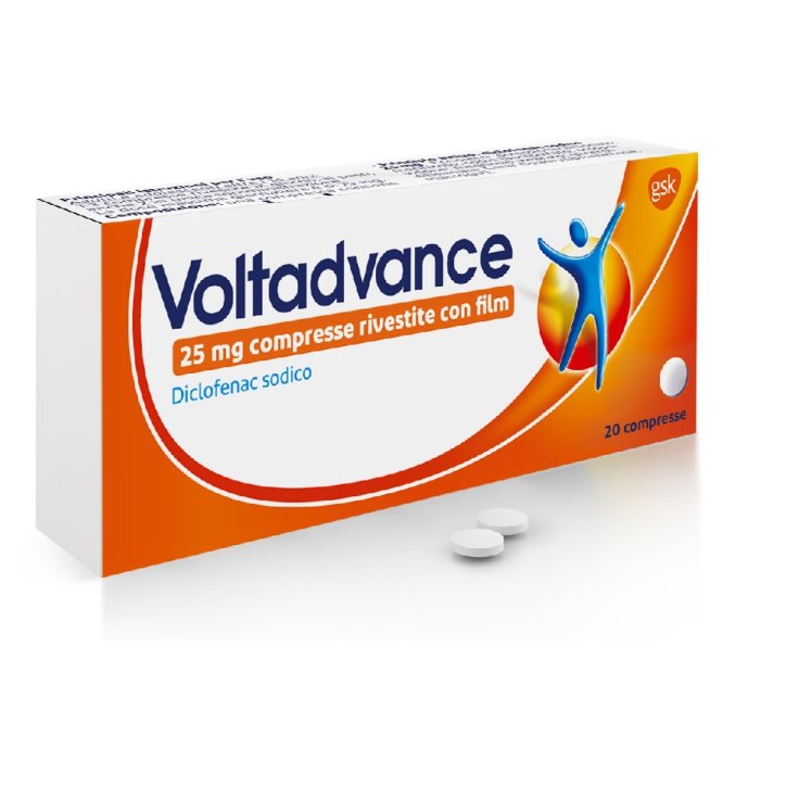Voltadvance 25mg Dispositivo Medico 20 Compresse Rivestite