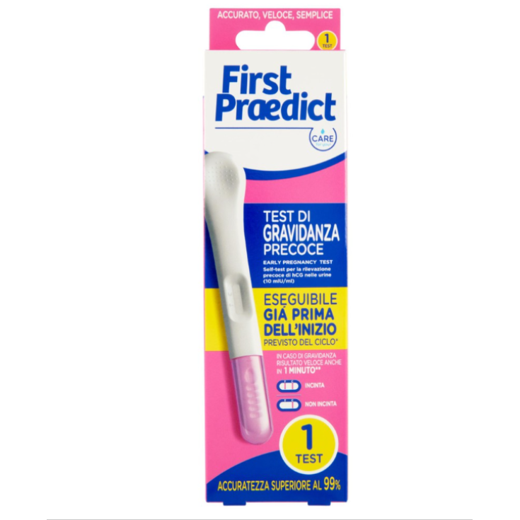Test Di Gravidanza Precoce First Praedict 1 Test